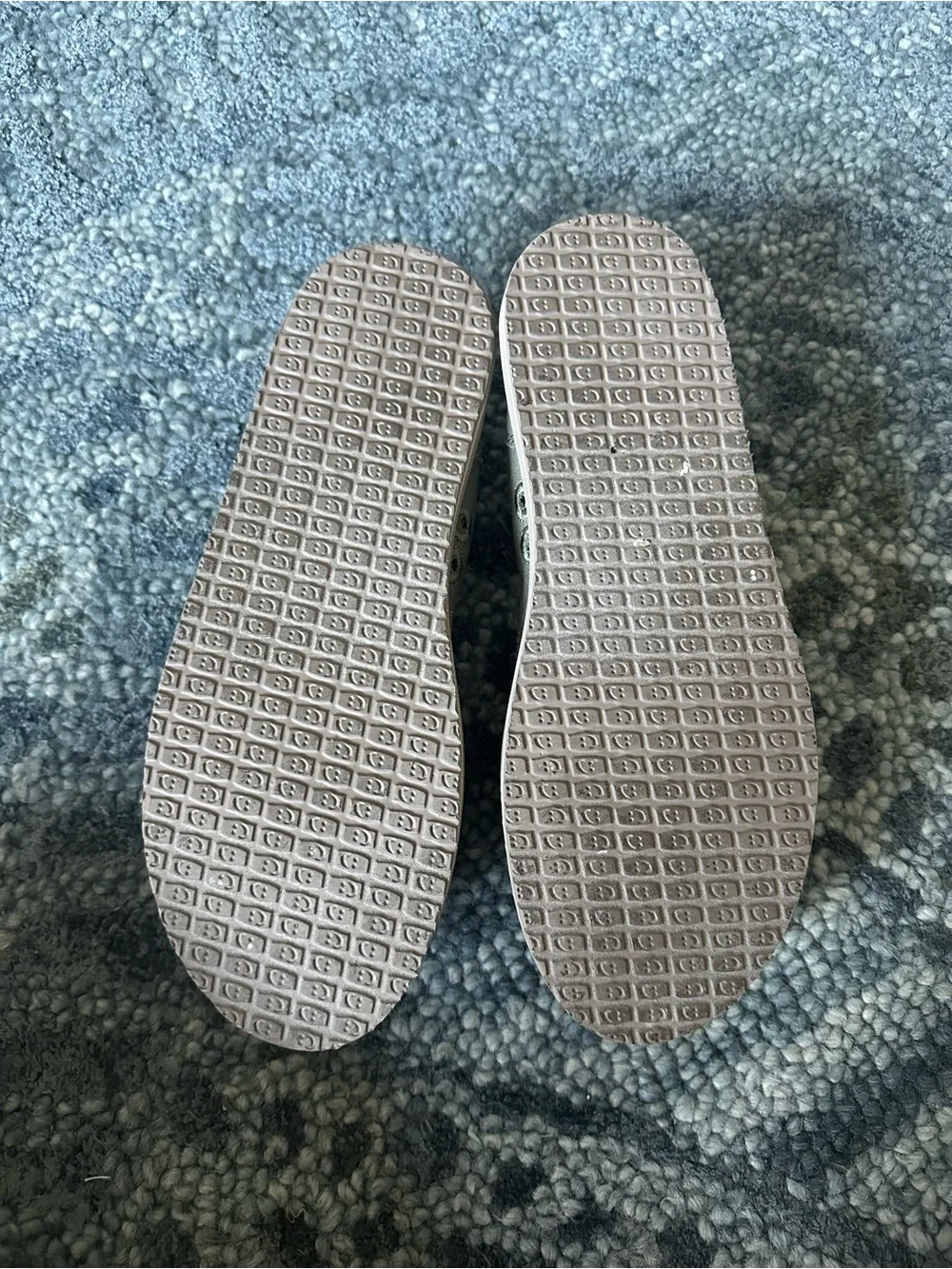 Sanuk Donna Hemp Women's Slip-On Loafers Olive Grey Sidewalk Surfers Size 7